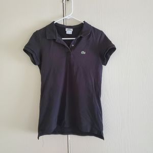 Lacoste black polo